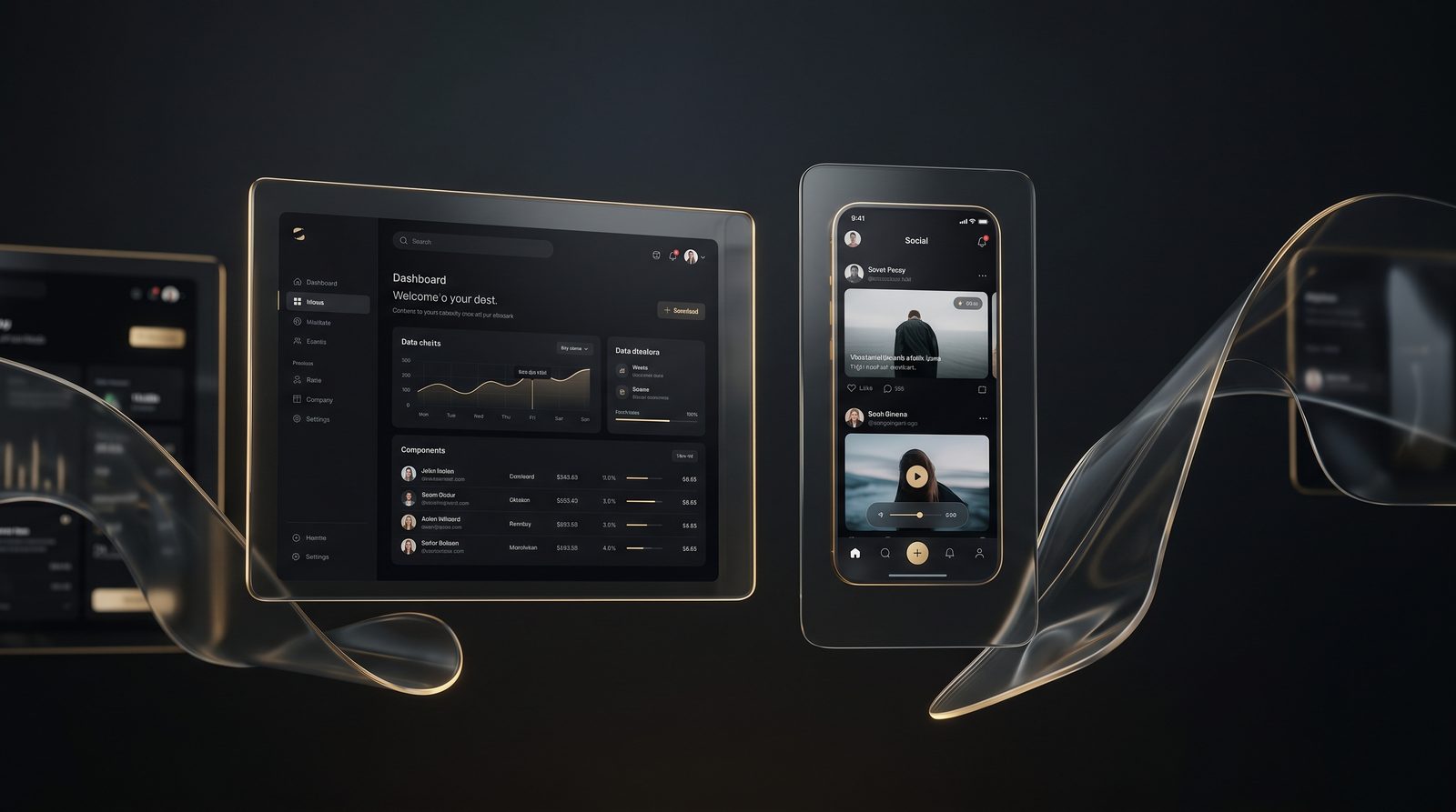 Showreel — selected product, interface, and motion design work